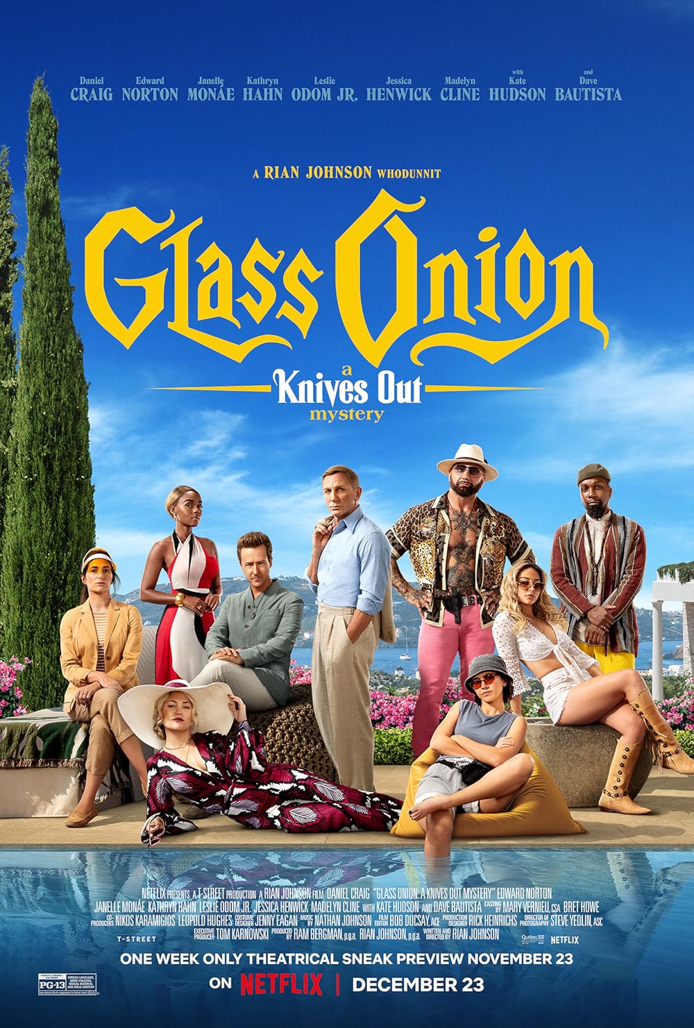 Glass Onion plakát